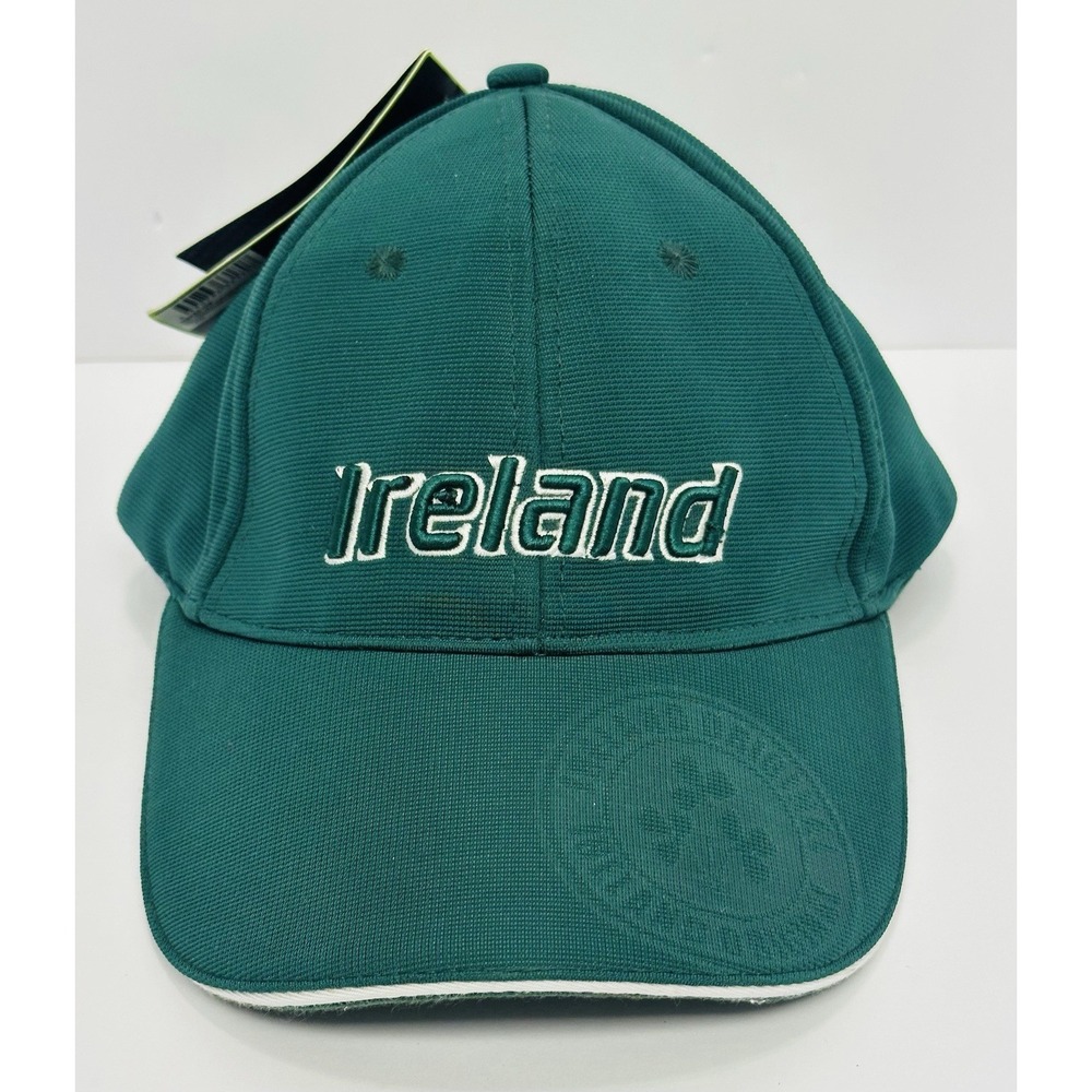 Lansdowne Ireland FC Green Embroidered/ Embossed Men Adjustable Baseball Cap NWT